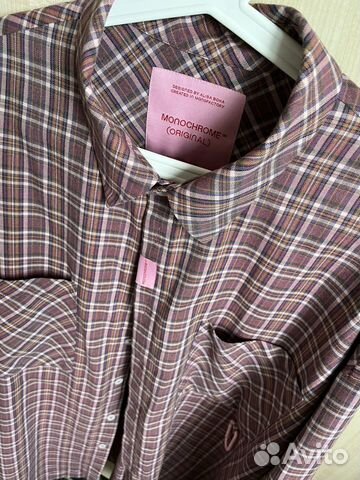 Monochrome рубашка collar bali pink объявление продам