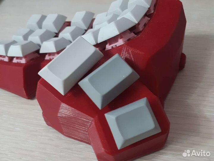 Беспроводная сплит клавиатура Dactyl Manuform