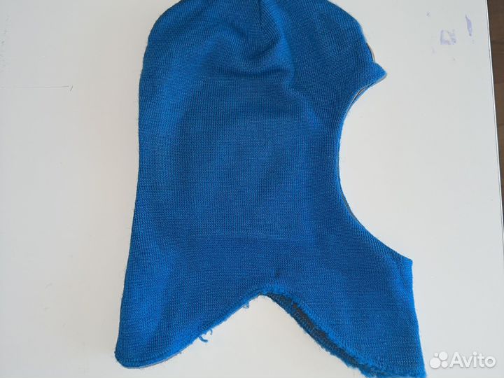 Шапка шлем синий Lassie