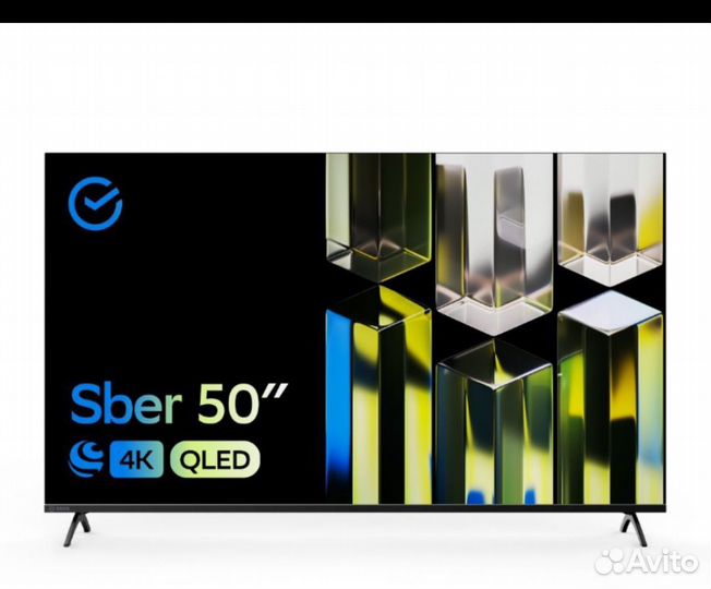 Телевизор sber 50 qled