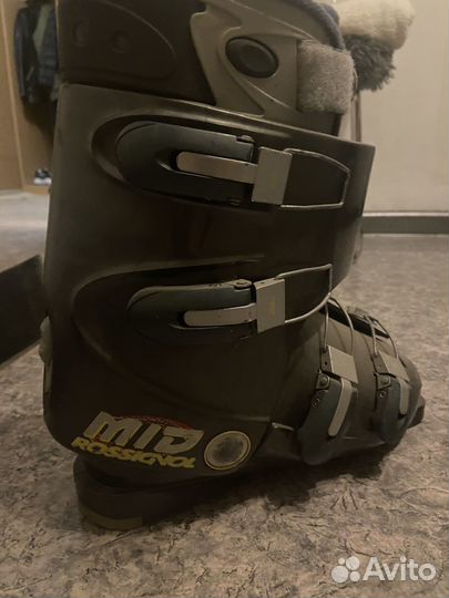 Комплект горнолыжный. Лыжи, ботинки палки