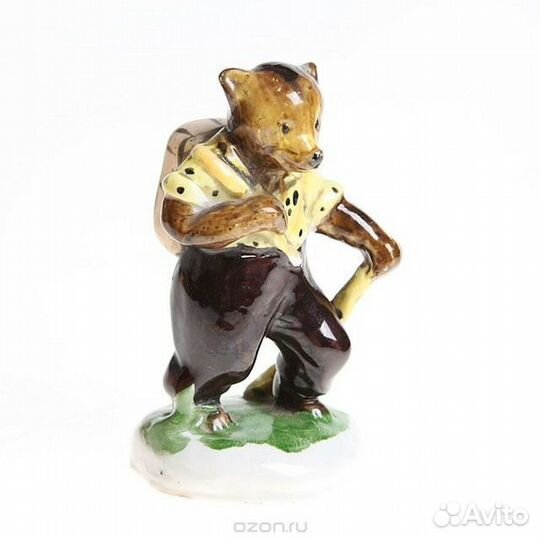 Медведь с коробом и посохом 50-60гг