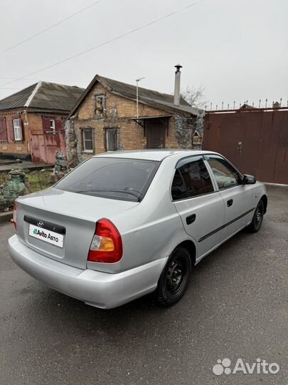 Hyundai Accent 1.5 МТ, 2002, 320 000 км