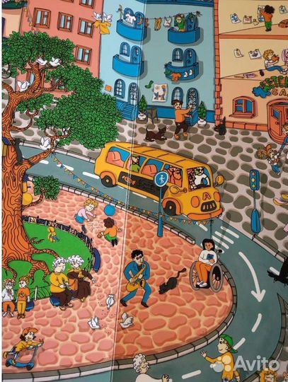 Книги для детей виммельбух