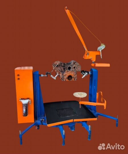 Кантователь для ремонта двигателя