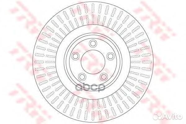 Диск тормозной jaguar FX 08/XJ 10/XK 06- пере