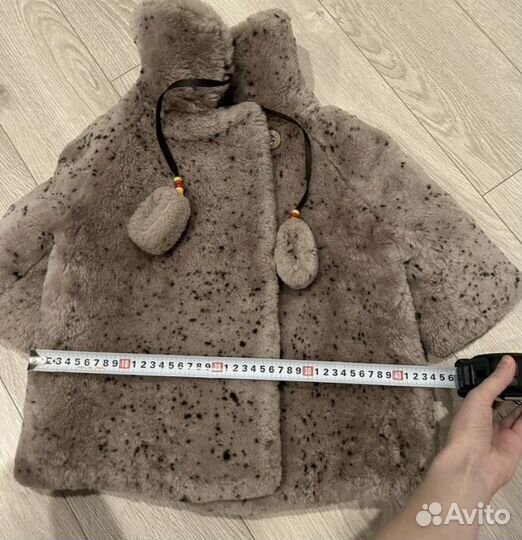 Шубка цигейковая детская СССР