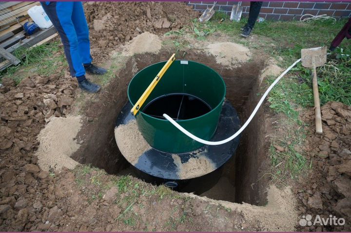 Септик без откачки от производителя + гарантия