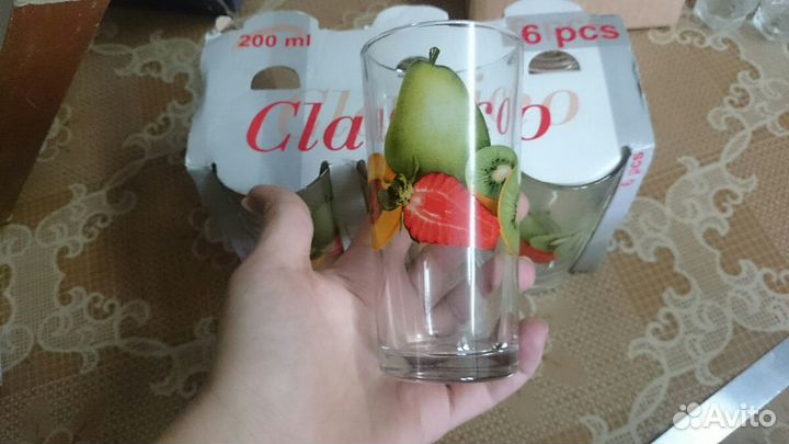 Новые Наборы стаканов, рюмки и графин