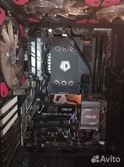 Комплект материнская процессор