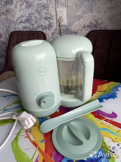 Пароварка блендер Happy Baby Fusion 2 в 1