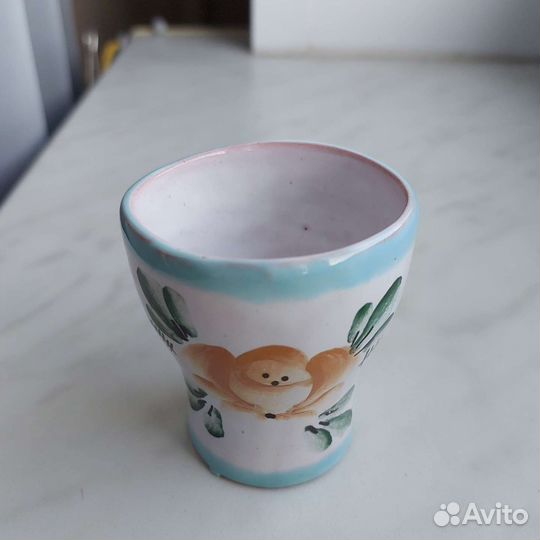 Милейший гжельский набор штоф и 3 стопки