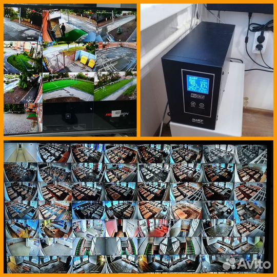 Установка видеокамер для видеонаблюдения