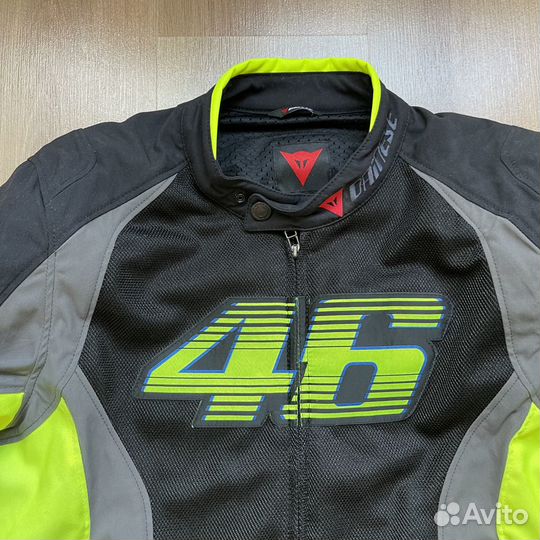 Мотокуртка Dainese G. VR46 AIR TEX, размер 50/52