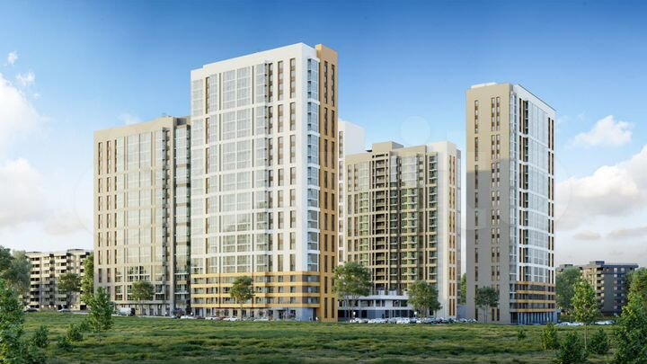 3-к. квартира, 72,2 м², 18/24 эт.