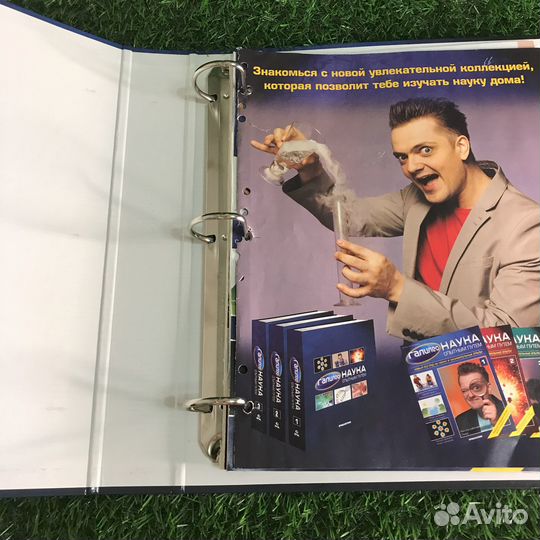 Журналы и Карточки Галилео (коробки, папка)