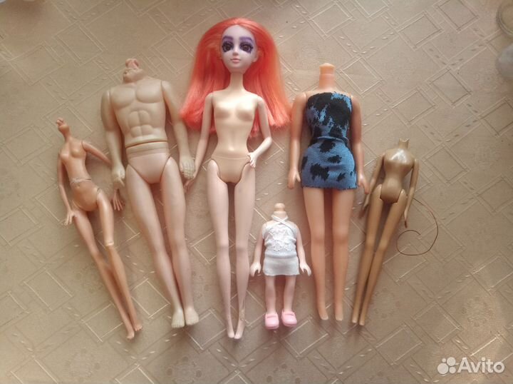 Куклы барби пакетом