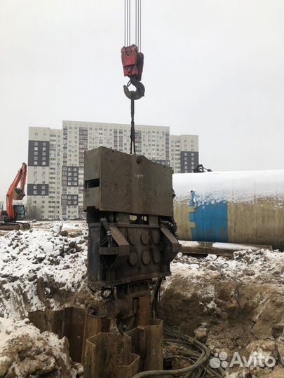 Аренда вибропогружателя