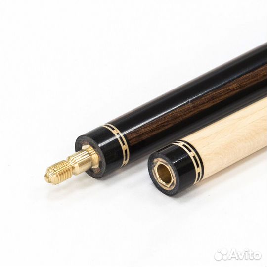 Кий пирамида 2-pc Vantex (черный граб, дебито, гра