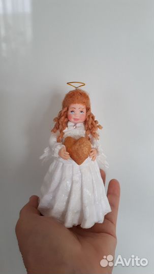 Ватные елочные игрушки