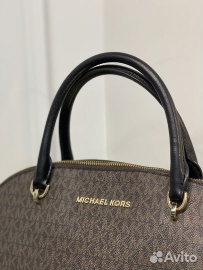 Кожаная сумка Michael Kors