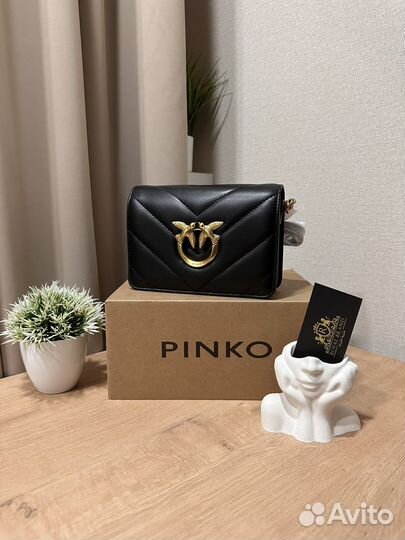 Женская сумка Pinko из натуральной кожи (NFC)