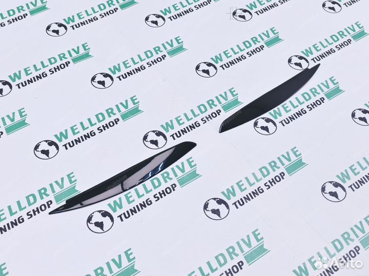 Реснички BMW 1 E81 E82 E87 E88 рест M style