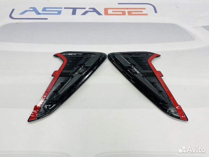 Жабры BMW X3 G01 G02 карбон