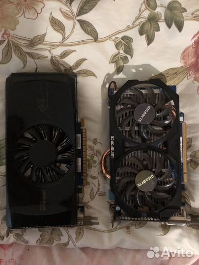 Продам видеокарты GTS 450 и GTX 660