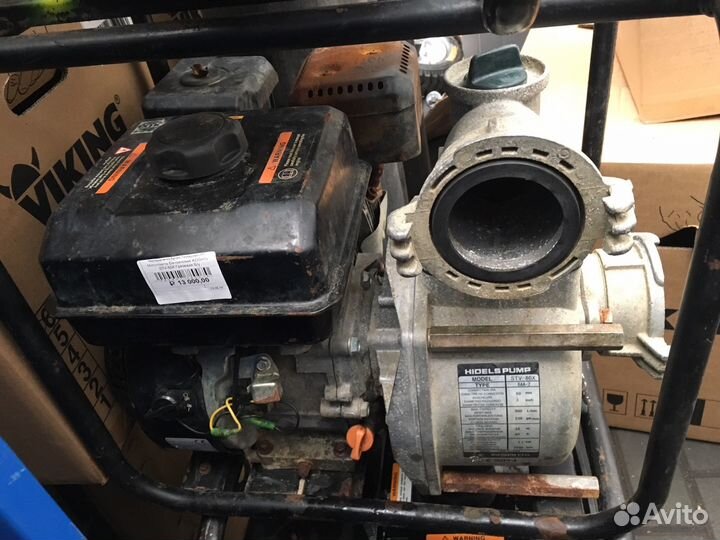 Мотопомпа koshin Грязевая STV-80X Б/у