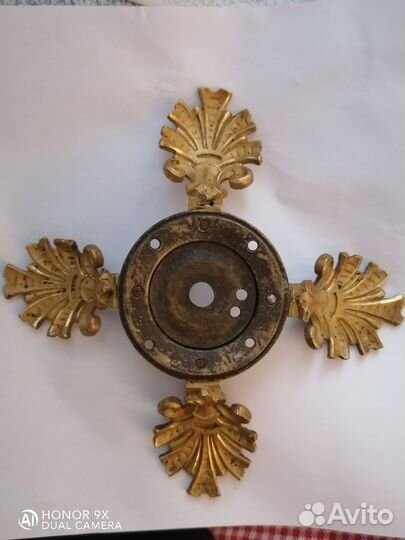 Розетка для люстры старинная