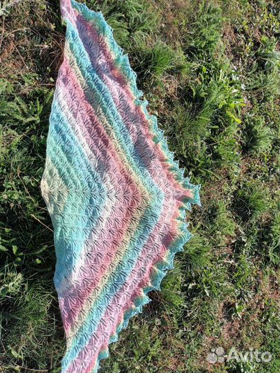 Вязаная шаль