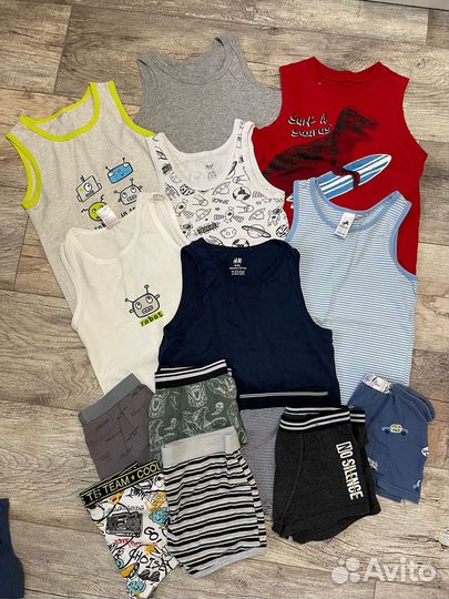 Пакет вещей на мальчика, можно по отделоности