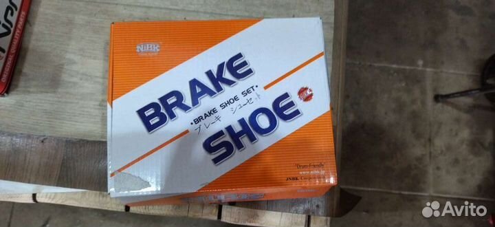 Задние колодки nibk на Киа rio