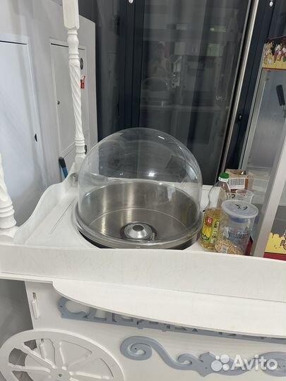 Аренда аппарата сладкой ваты и попкорна