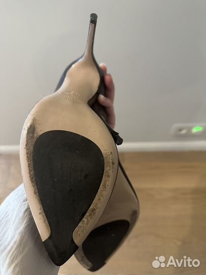 Туфли на шпильках женские черные Nando Muzi