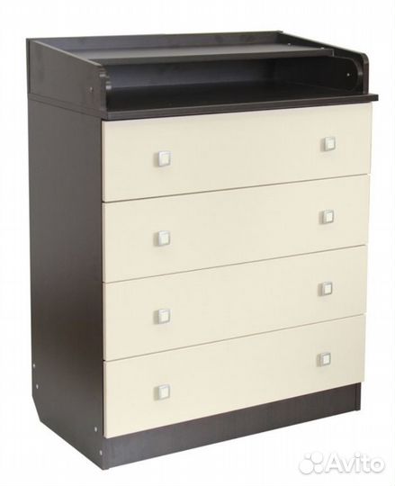 Комод с пелен.столиком фея+ матрасик в подарок