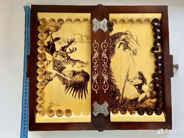 Нарды ручной работы из дерева