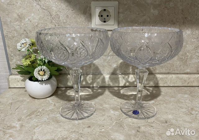 Ваза хрустальная