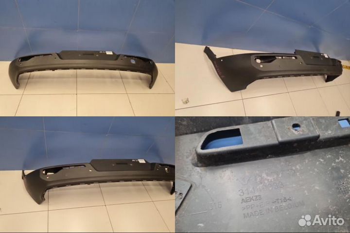 Юбка заднего бампера Volvo XC40 2017