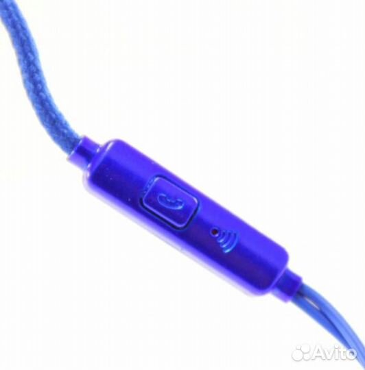 Наушники ZN-888 с микрофоном, Синие