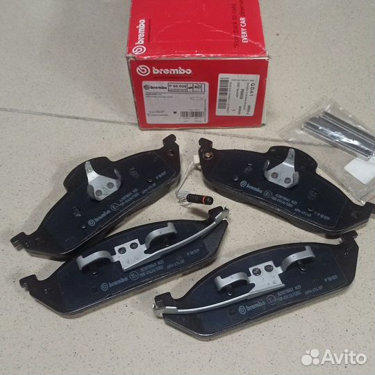 Колодки тормозные передние W163