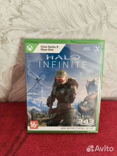 Halo infinite для Xbox one и x новая в плёнке