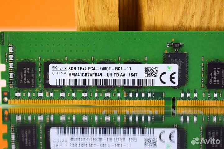 8 GB DDR 4 ECC REG 2400 MHz