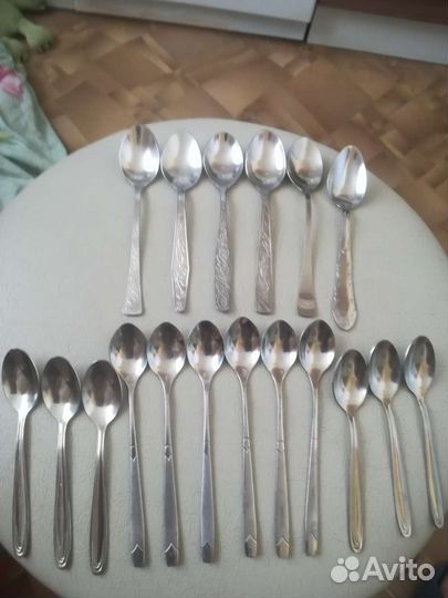 Вилки, ножи, ложки из СССР