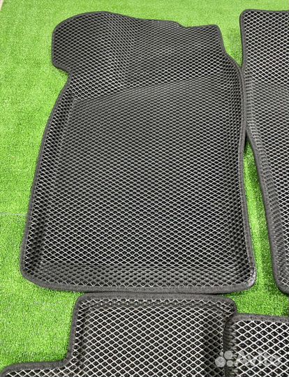 Коврики 5D 3D Ева Эва Дэу Нексия Nexia c бортиками