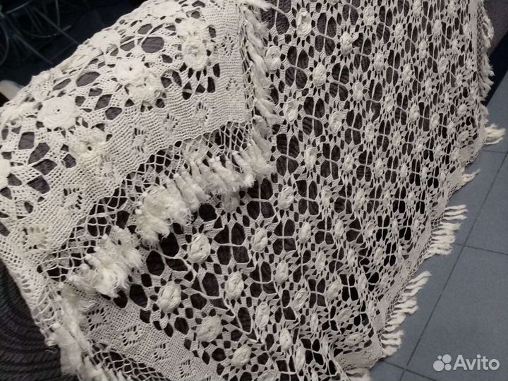 Скатерть ручная работа довоенного периода