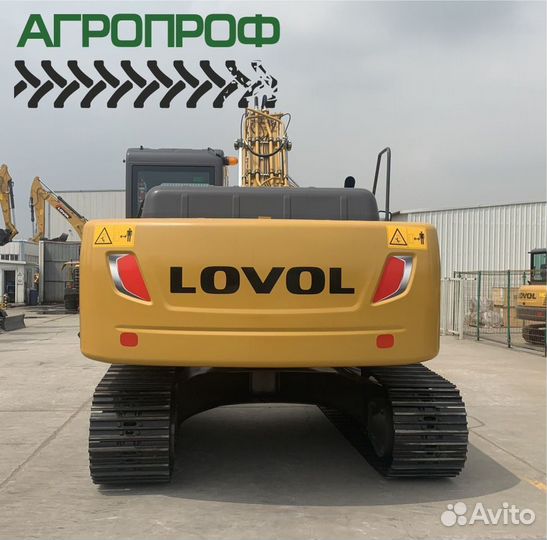 Гусеничный экскаватор Lovol FR220D, 2023