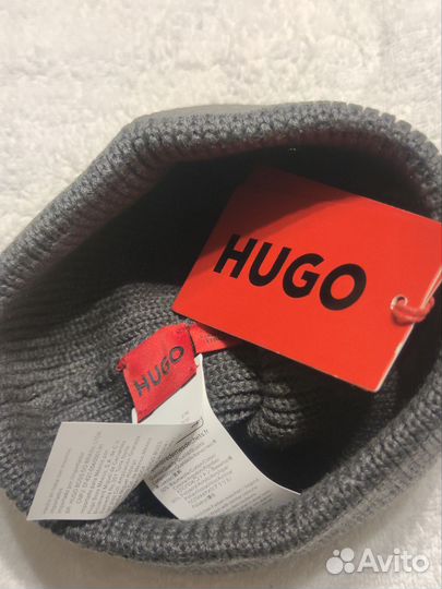 Шапка мужская hugo, новая