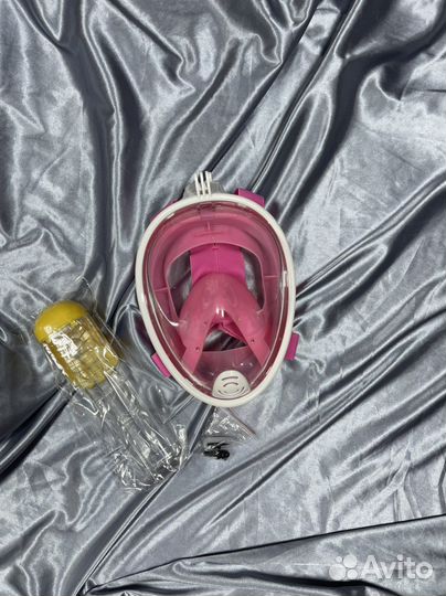 Маска подводная для снорклинга новая XS S/M L/XL